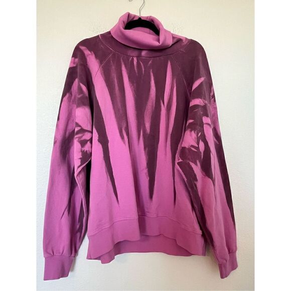 New Electric & Rose Hand Tie Dyed Sweatshirt - Picture 1 of 4